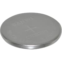 Dantona Industries, Inc. Non-Rechargeable, Coin/Button, Lithium, 3VDC, 150mAh, SMT, Panasonic CR