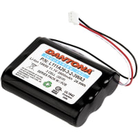 Dantona Industries, Inc. Battery, Pack Lithium-Ion Rechargeable 11.1V 2600MAH 18650 Conn 3 Cell UN38.3