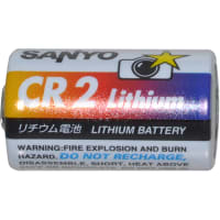 Dantona Industries, Inc. Non-Rechargeable, Cylindrical, Lithium, 3 VDC, 750mAh, SMT, Panasonic CR