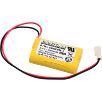 Dantona Industries, Inc. Battery Pack w/Conn.;Emergency Ltng;NiCad;800mAh;2.4V;Comp. to Atlight/Dual-Lite