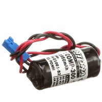 Dantona Industries, Inc. Battery, Lithium, 3.6V 1650 mAh, W/Connector, Replaces SIEMENS: 40006540