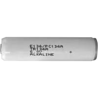 Dantona Industries, Inc. Battery, Non-Rechargeable, Cylindrical, Alkaline, 6VDC, 600mAh, Photo, DantonaTR Series