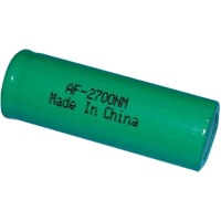 Dantona Industries, Inc. Battery, Rechargeable, A, Nickel-Metal Hydride, 1.2VDC, 2.7Ah, DantonaSingle Cell