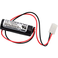 Dantona Industries, Inc. Battery, Emergency Lighting, NICAD, w/Conn.: 1.2V, 1500 mAh, T&B 0