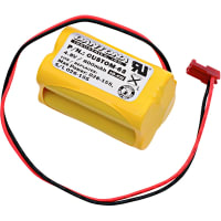 Dantona Industries, Inc. Battery; NICAD; Emergency Lithting; MAX POWER; 2.4V; 800mAh