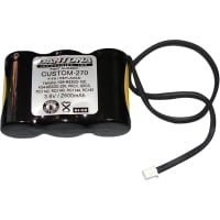 Dantona Industries, Inc. Battery, Connector, DantonaCustom Series, Replaces YAMAHA: KS4-M53GO-100