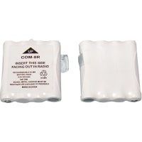 Dantona Industries, Inc. Battery Pack; 4.8V; 600mAh; NiMH; 4 Cells; Pressure Contacts; for 2-Way Radio