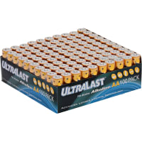 Dantona Industries, Inc. Battery, Alkaline, AA, 100 Pack, Ultralast Series