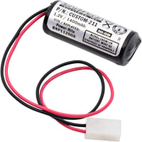 Dantona Industries, Inc. Battery, Emergency Lighting 2.4 Volt 800 mAh Nickel Cadmium