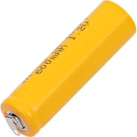 Dantona Industries, Inc. Battery;1.2 V;Nickel Cadmium (NICD);Rechargeable