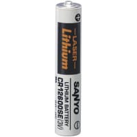 Dantona Industries, Inc. Non-Rechargeable, Cylindrical, Lithium, 3 VDC, 1.4Ah