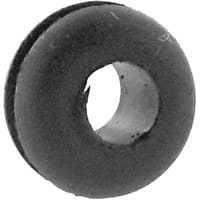 Dantona Industries, Inc. Grommet, Round, 3/16 in., Rubber, 1/16 in., 7/16 in., 7/32 in., 5/16 in.