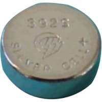 Dantona Industries, Inc. Battery, Silver Oxide, 1.55VDC, 38mAh, Flat Top, Photo, DANTONA Series