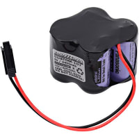 Dantona Industries, Inc. Custompk made w/Panasonic Replcmnt Poly-Carbonmonoflouride Lithium, 6V, 2900 mAh