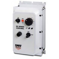 Dart Controls NEMAX 4 DC motor speed control (white), 1/8 - 2HP, rotary speed pot