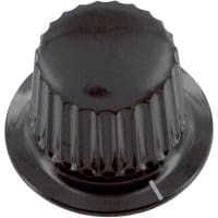 Davies Molding Knob, Phenolic, 5/8 in., 1/4 in., 19/32 in., 8-32