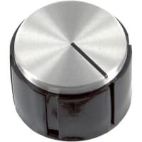 Davies Molding Knob, Phenolic, 1 in., 1/4 in., 11/16 in., 8-32, 1204 Series