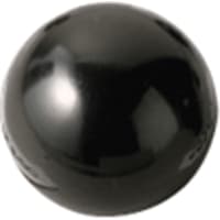 Davies Molding Knob, Ball, Thermoplastic, 1 23/32 Dia, 1 11/16 H, 23/32 Hub Dia, 