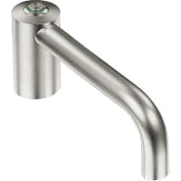 Davies Molding Functional Handle - Curved handle ledge, stainless steel push button, 1 shank