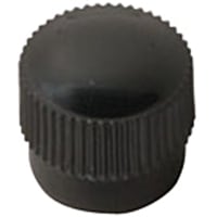 Davies Molding Knob; Clamping; Brass; 9/16in dia, 1/2in height, 10-32 screw, 5/16in insert dept