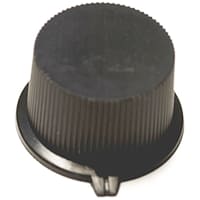 Davies Molding Knob; Control Knob-Skirted; 1/4 Spring Flatted to 0.156