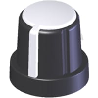 Davies Molding Soft Touch Instrument Control Knob