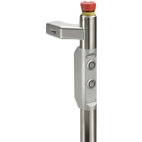 Davies Molding Functional Handle - 2 aluminum push buttons, emergency stop