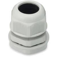 Davies Molding Light Grey M20X1.5 Cable Gland, 7-12mm Cable Range