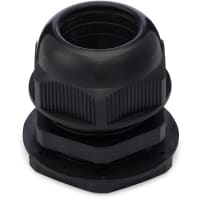 Davies Molding Black PG-48 Cable Gland, 32-44mm Cable Range