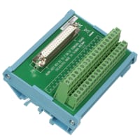 Advantech Wiring Terminal Module, DB-37, DIN Rail, 37 Position, Screw Term, 3900 Series