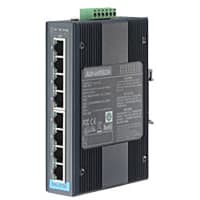 Advantech Ethernet Switch, 8 Port, Unmanaged, 12-48 VDC, adesw, EKI Series