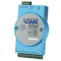 Advantech Remote I/O Module, 8 Analog Isolated Input Modbus TCP, adrxo, ADAM-6000 Series