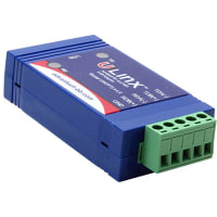 Advantech Signal Converter, USB to RS-422/485, Isoalted, DIN Rail, 2 Port, BB Series