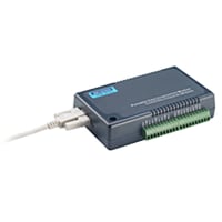 Advantech USB IO, 16 Ch Digital In, Relay Out, 2500 VDC ISO, adsb2, USB-4700 Series