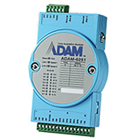 Advantech Remote I/O Module, 16 Analog Isolated Input Modbus TCP, adrxo, ADAM-6000 Series