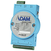 Advantech Remote I/O, Fieldbus, EtherNet/IP, 8 Ch DI, 7 Ch DO, ADAM-6000 Series