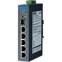 Advantech Ethernet Switch, 4 Port, Unmanaged, 48 VDC, 10/100 Mbps, EKI Series