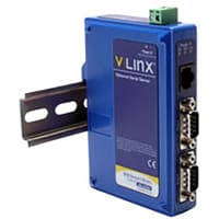 Advantech Vlinx, 2Port, Db9, Ess, Din, Cu Ethernet