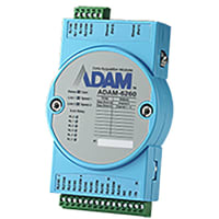 Advantech Ethernet Remote I/O, IoT Modbus/SNMP/MQTT, 2 Ports, 6 Channel Relay