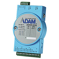 Advantech Remote I/O Module, 4 Ch Relay Output, Modbus TCP, adrxo, ADAM-6000 Series