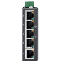 Advantech Unmanaged Switch w/Wide Temp, 5 FE Port, 12-48 VDC, ESW105 Series