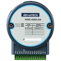 Advantech 4-ch DI and 4-ch Relay IoT Ethernet I/O Module, HTML5, WISE-4060 Series