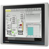 Advantech HMI Display, 15 in LCD, 3 x Serial, Ethernet, 2 x USB, 64 MB, WOP-200K Series