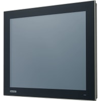 Advantech Industrial Monitor, 19 in SXGA Resistive Touch, USB, Win Linux, FPM-200, advim