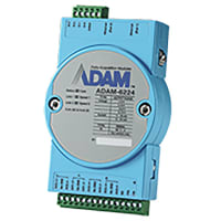 Advantech Ethernet Remote I/O, 4 Ch Analog Output/4 Ch Digital Input, Modbus/SNMP/MQTT