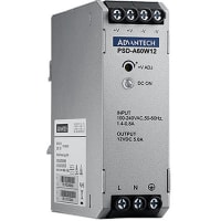 Advantech Power Supply, DIN Rail AC to DC 100-240V 60W 12V