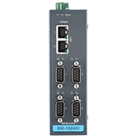 Advantech Serial Device Server, 4 Port, RS-232/422/485, RJ45, -40 to 75 C, 2 kV, C1D2 ATEX