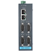 Advantech Modbus Gateway, 4 Port, RS-232/422/485, RJ45, -40 to 75 C, 2 kV, C1D2 ATEX