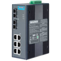 Advantech Unmanaged Ethernet Switch, 6 Port, Multi-Mode, EKI 2827 Series