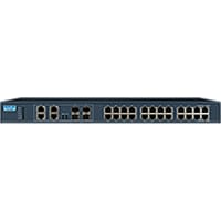 Advantech Ethernet Switch, 24 Port, Unmanaged, Wide Temp, EKI Series